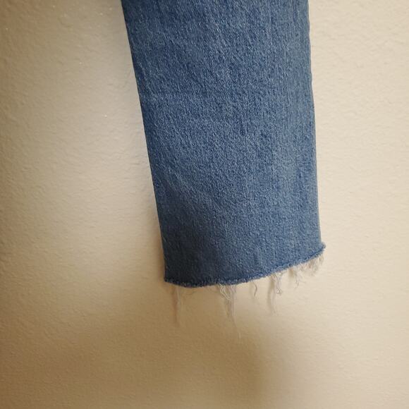 MOTHER The Outsider Flood Fray Jeans  Sz 26 - Picture 9 of 14